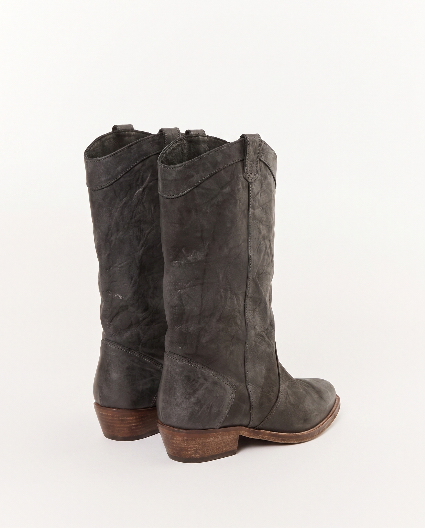 Bota campera negra