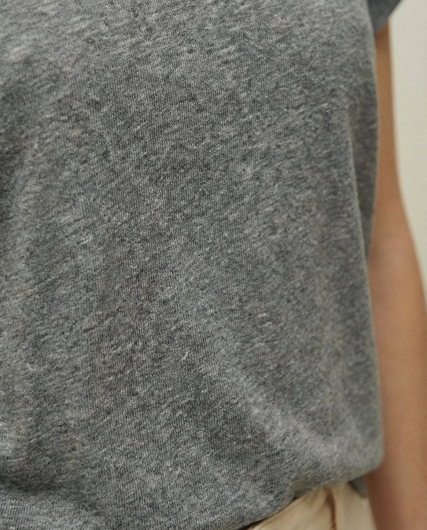 Camiseta detalle de hilo a contraste