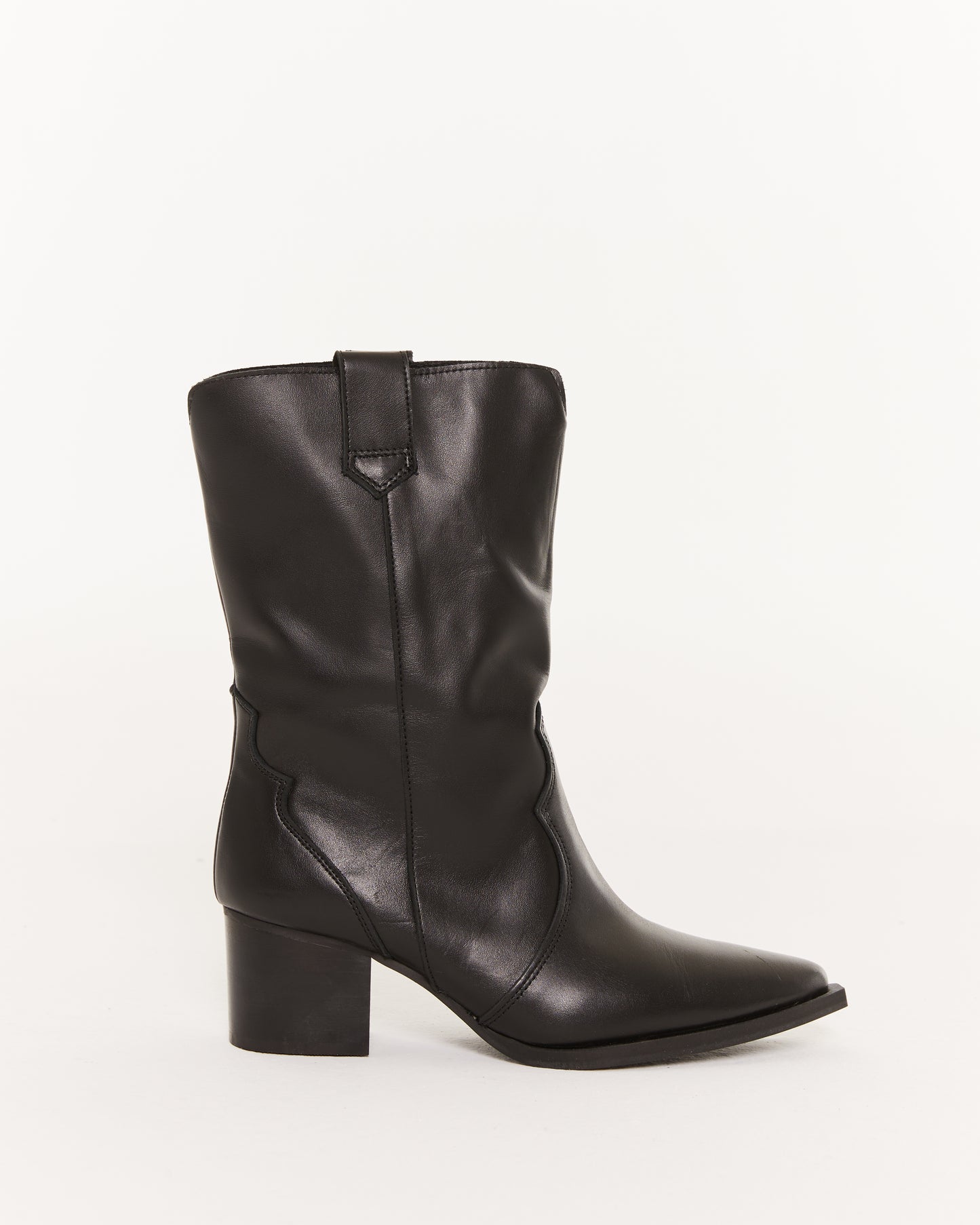 bottes de cowboy noires