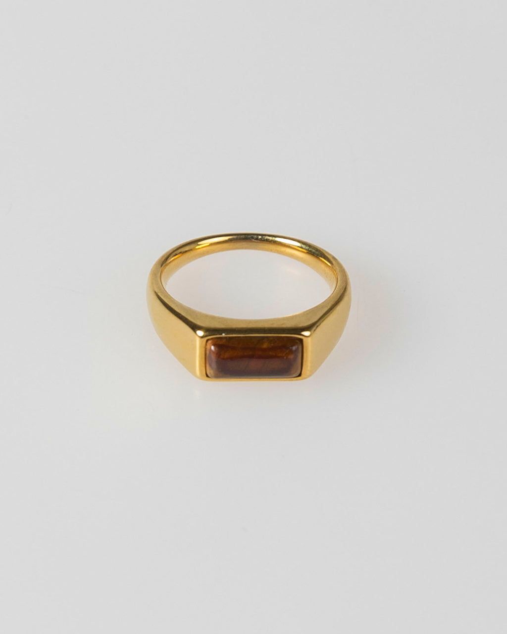 Anillo tipo dello con piedra