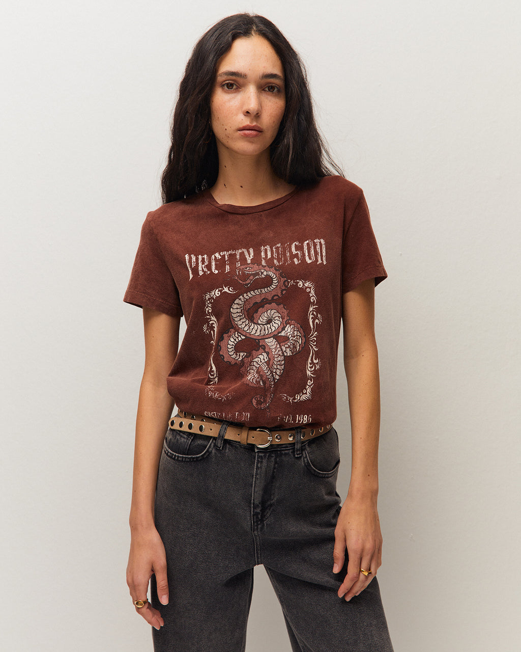 Camiseta manga corta print tigre