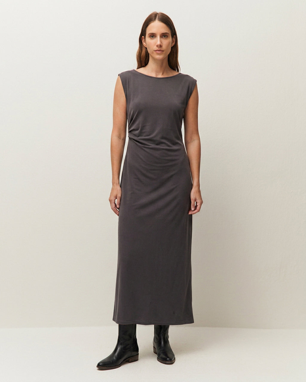Vestido midi  de tirantes