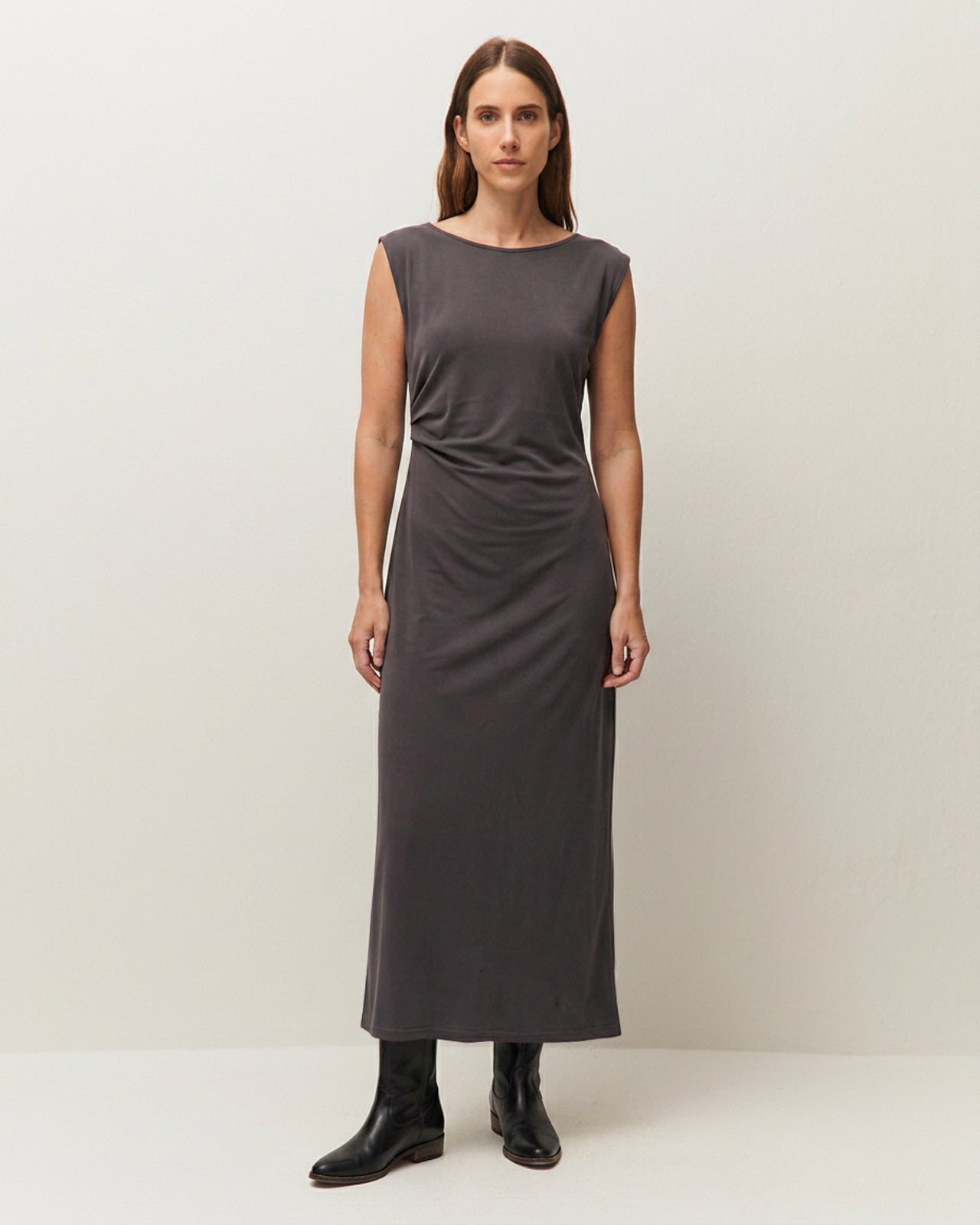 Vestido midi  de tirantes