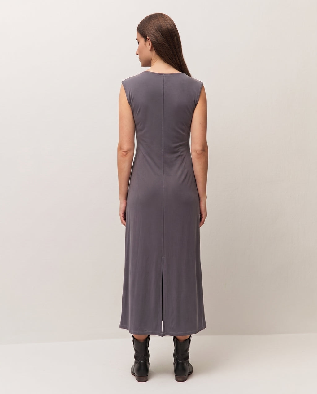 Vestido midi  de tirantes