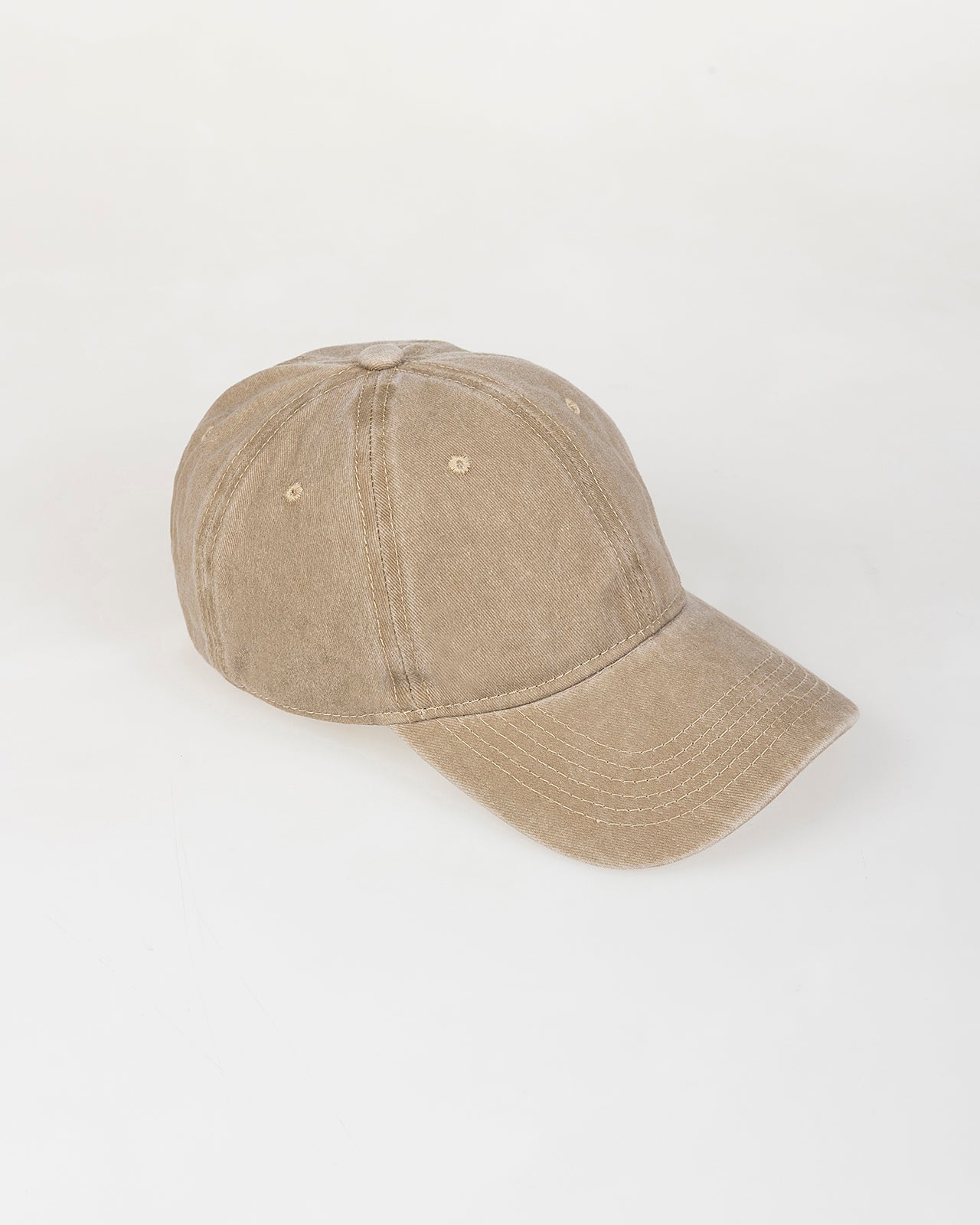 Casquette effet délavé