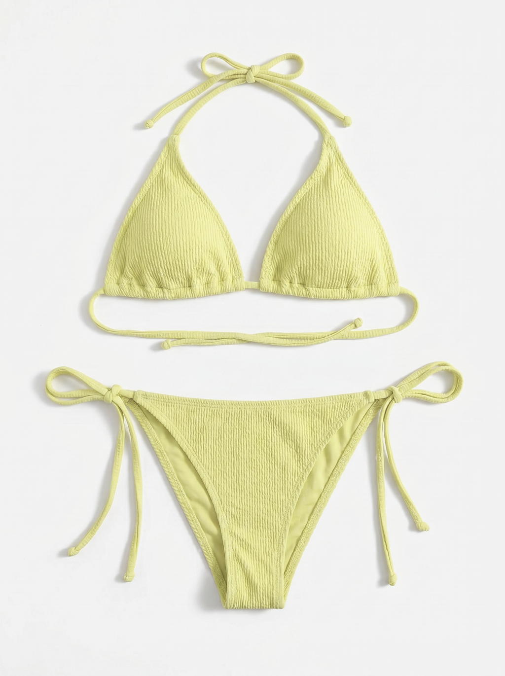 Bikini algodón textura