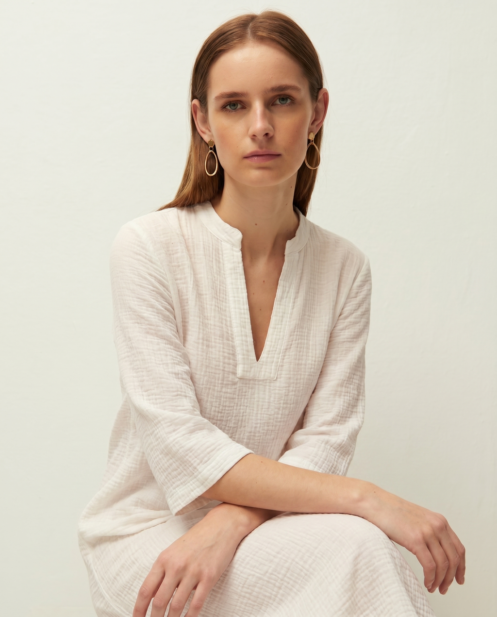 Vestido midi  kaftan.