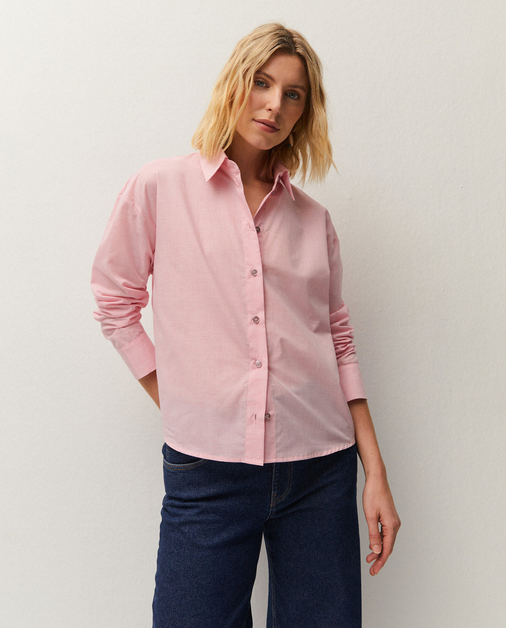 Camisa chambray