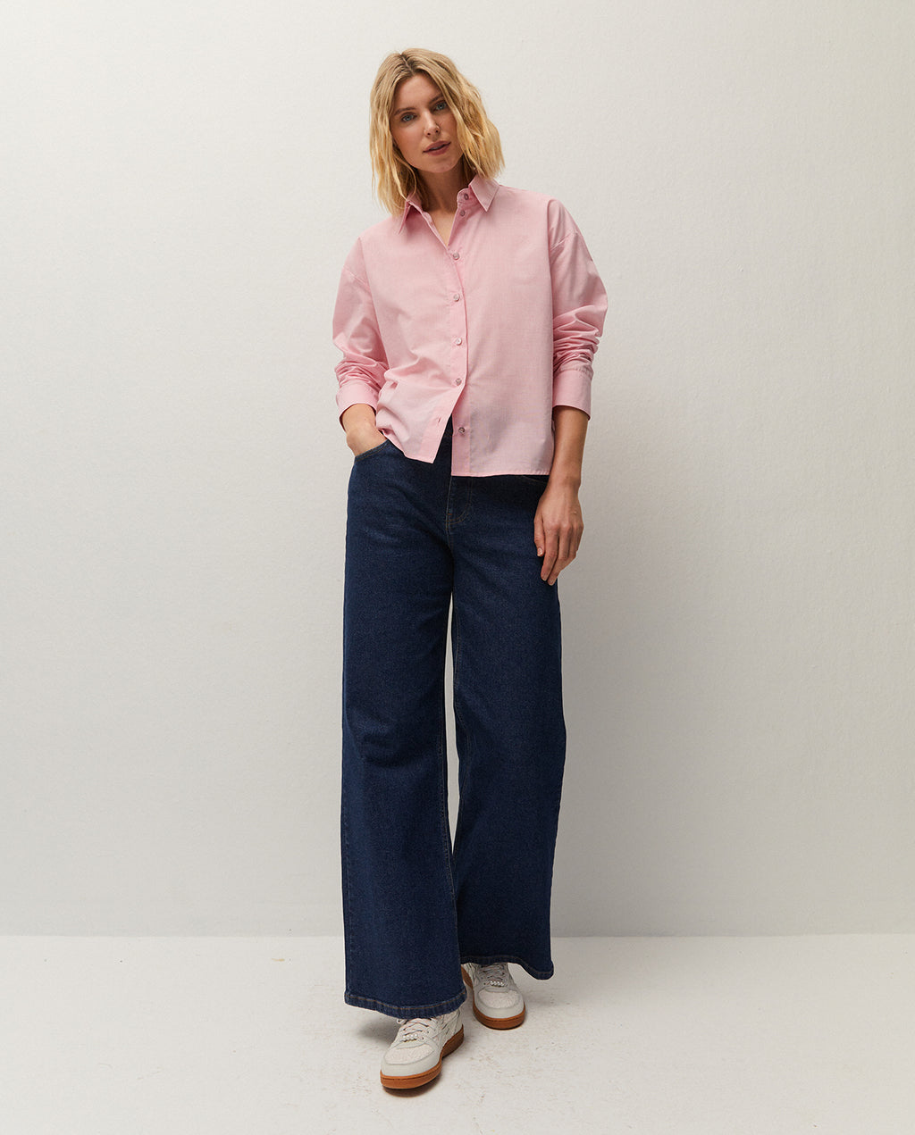 Camisa chambray