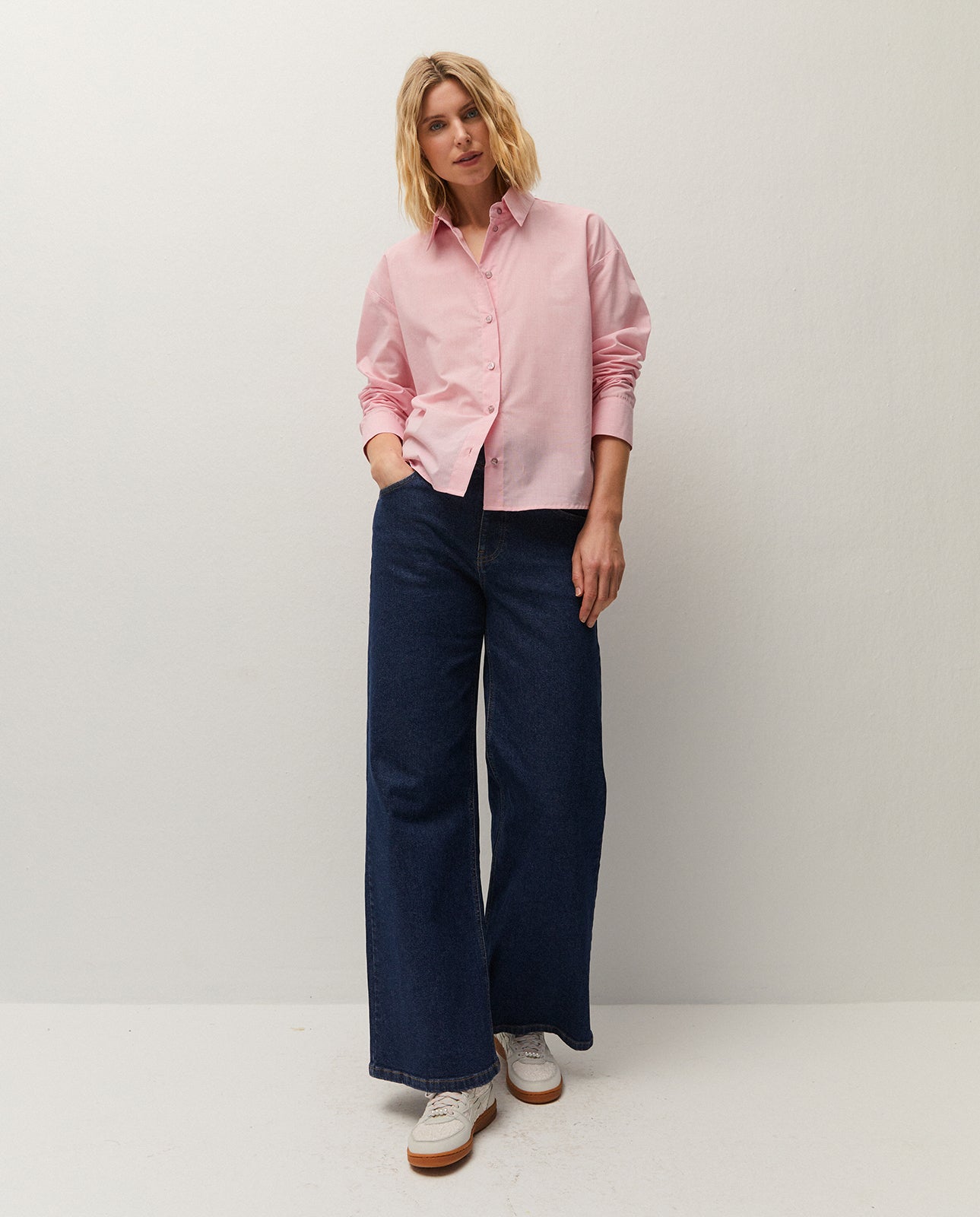 Camisa chambray