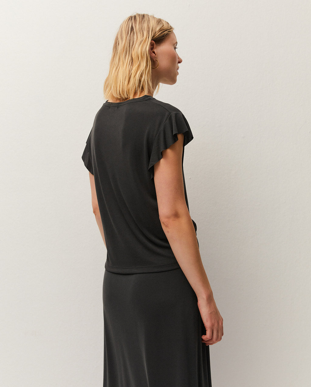 t-shirt à volants