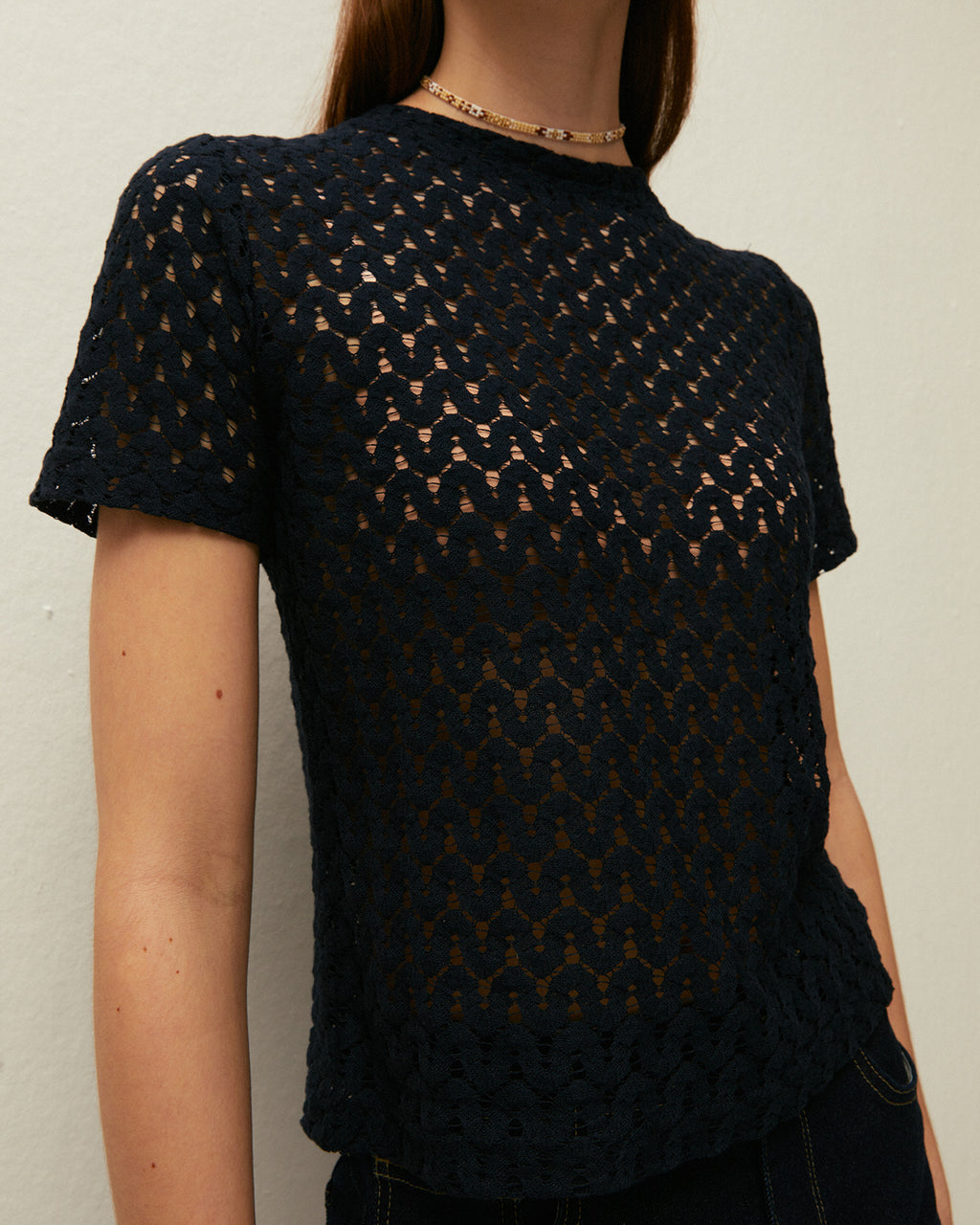 Camiseta calada