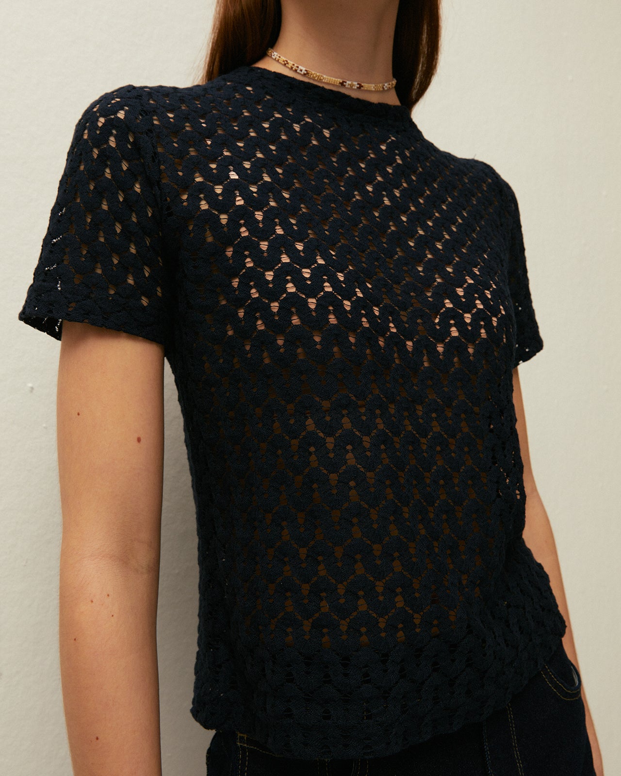 Camiseta calada