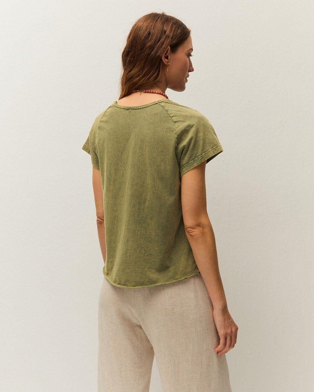 Camiseta con print de mariposa