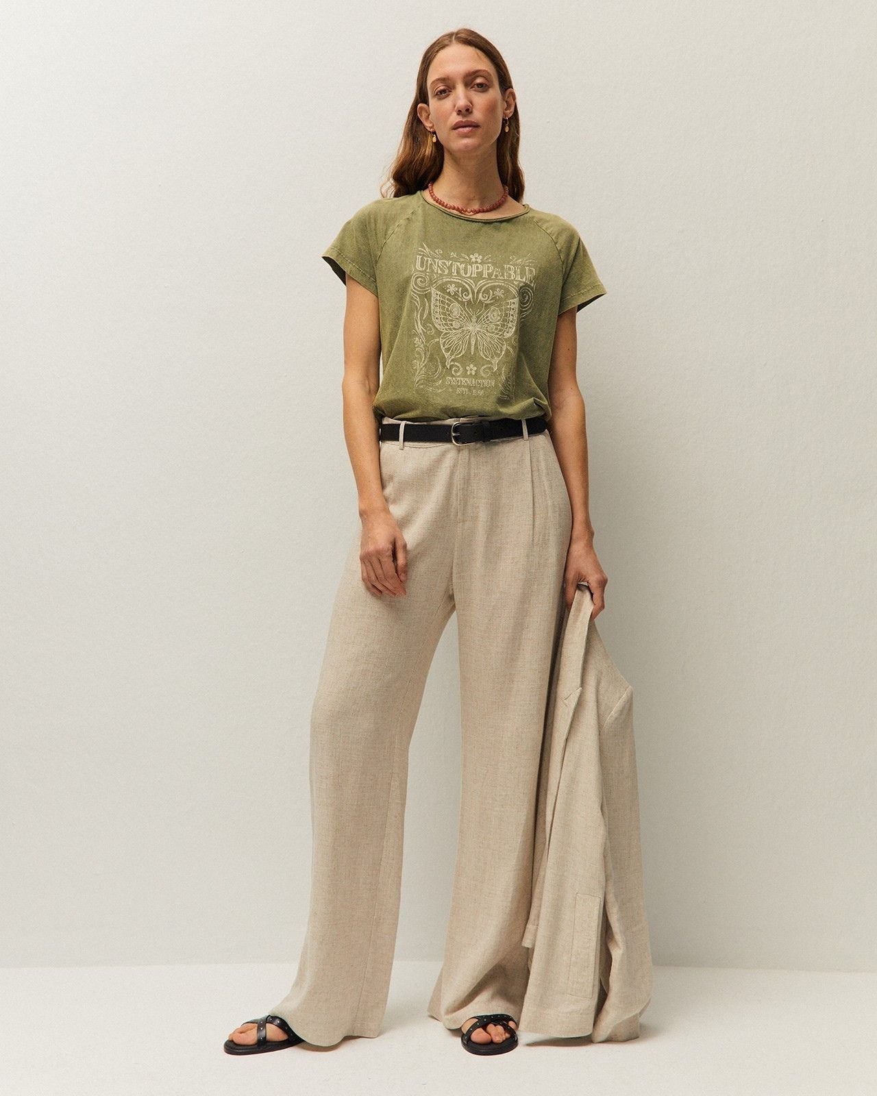 T-shirt with butterfly print