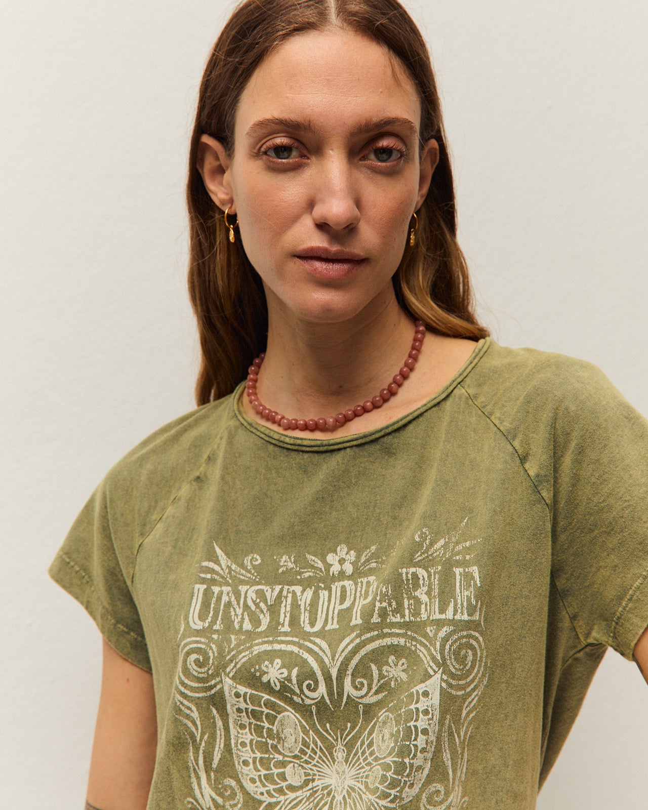 T-shirt with butterfly print