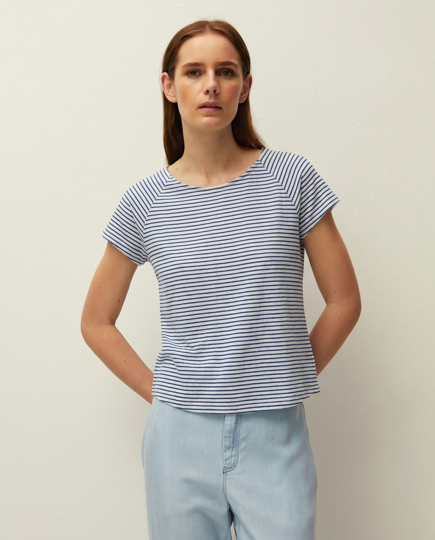 T-shirt raglan évasé