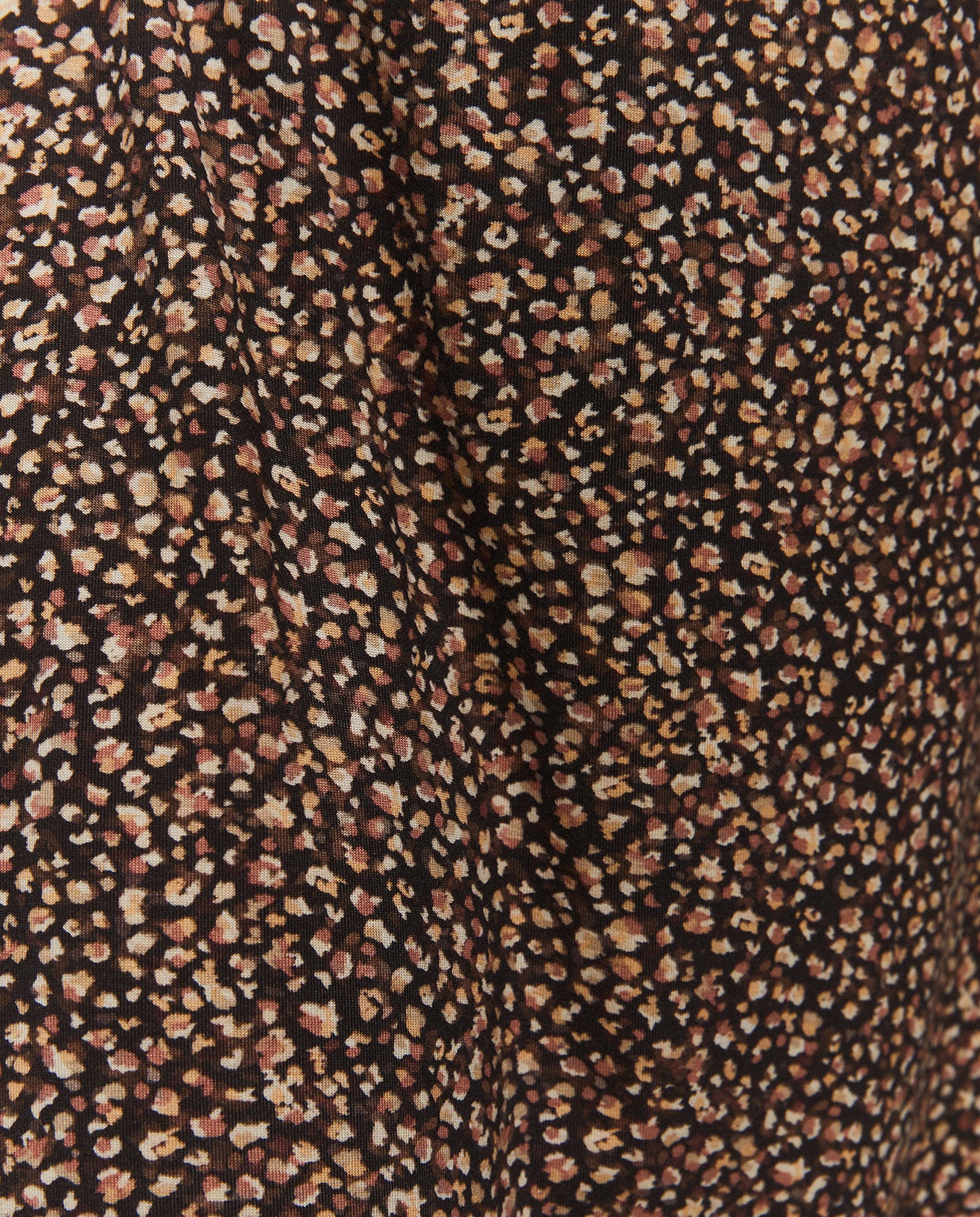 Printed skirt with elastic