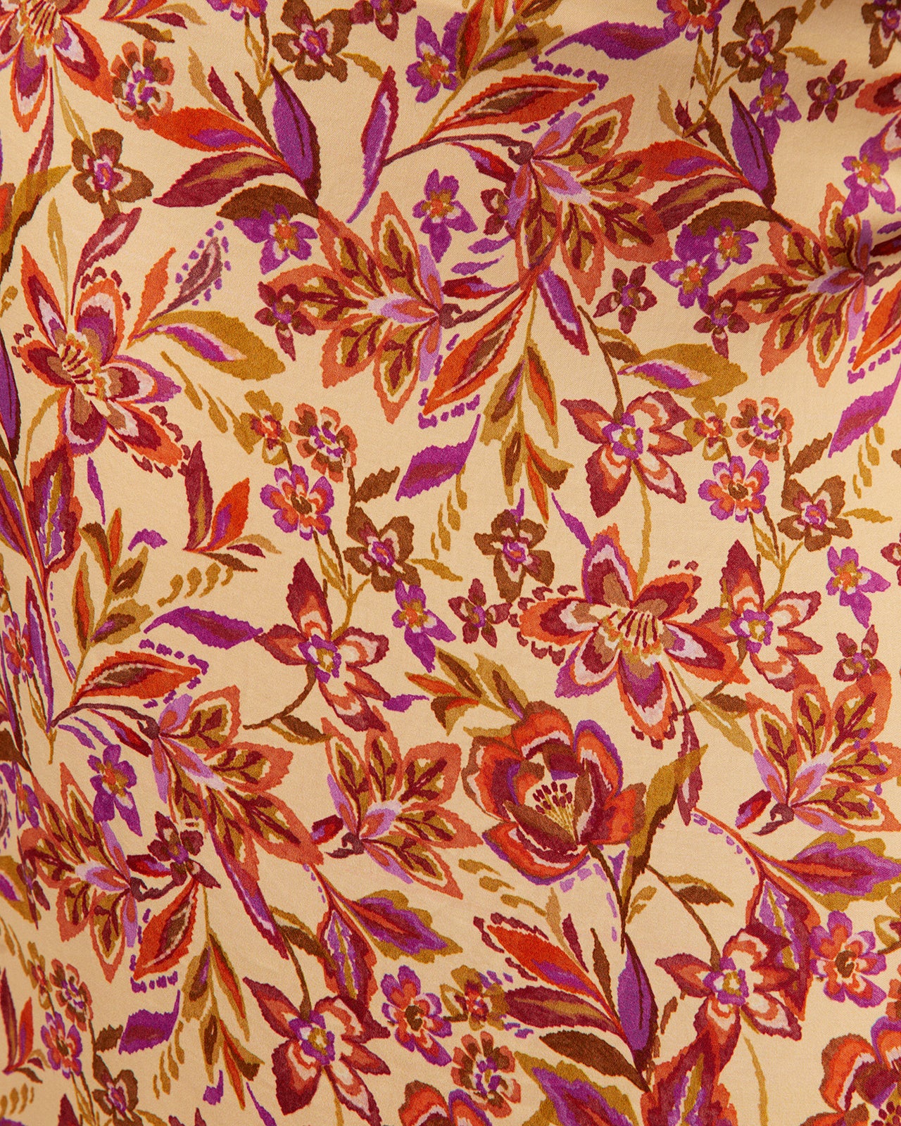 Jupe à imprimé floral