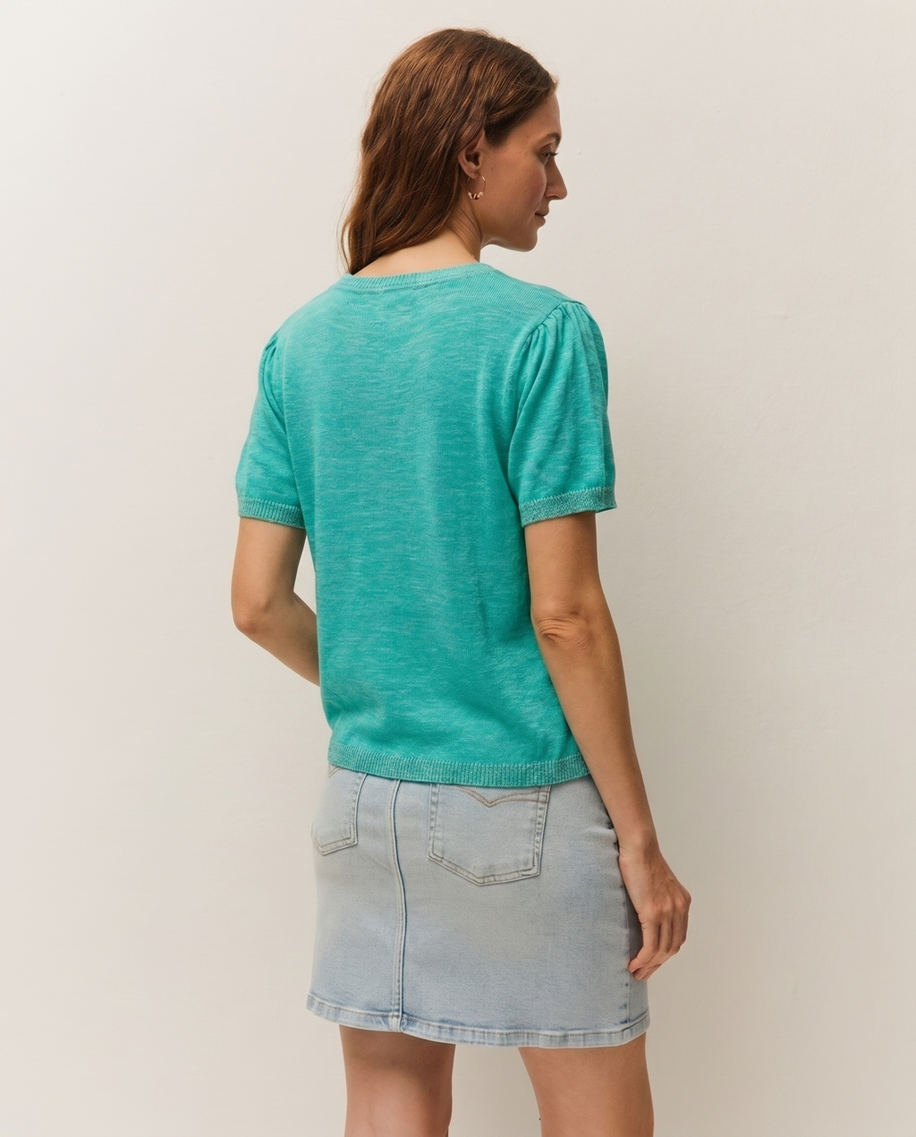 Jersey lino manga corta