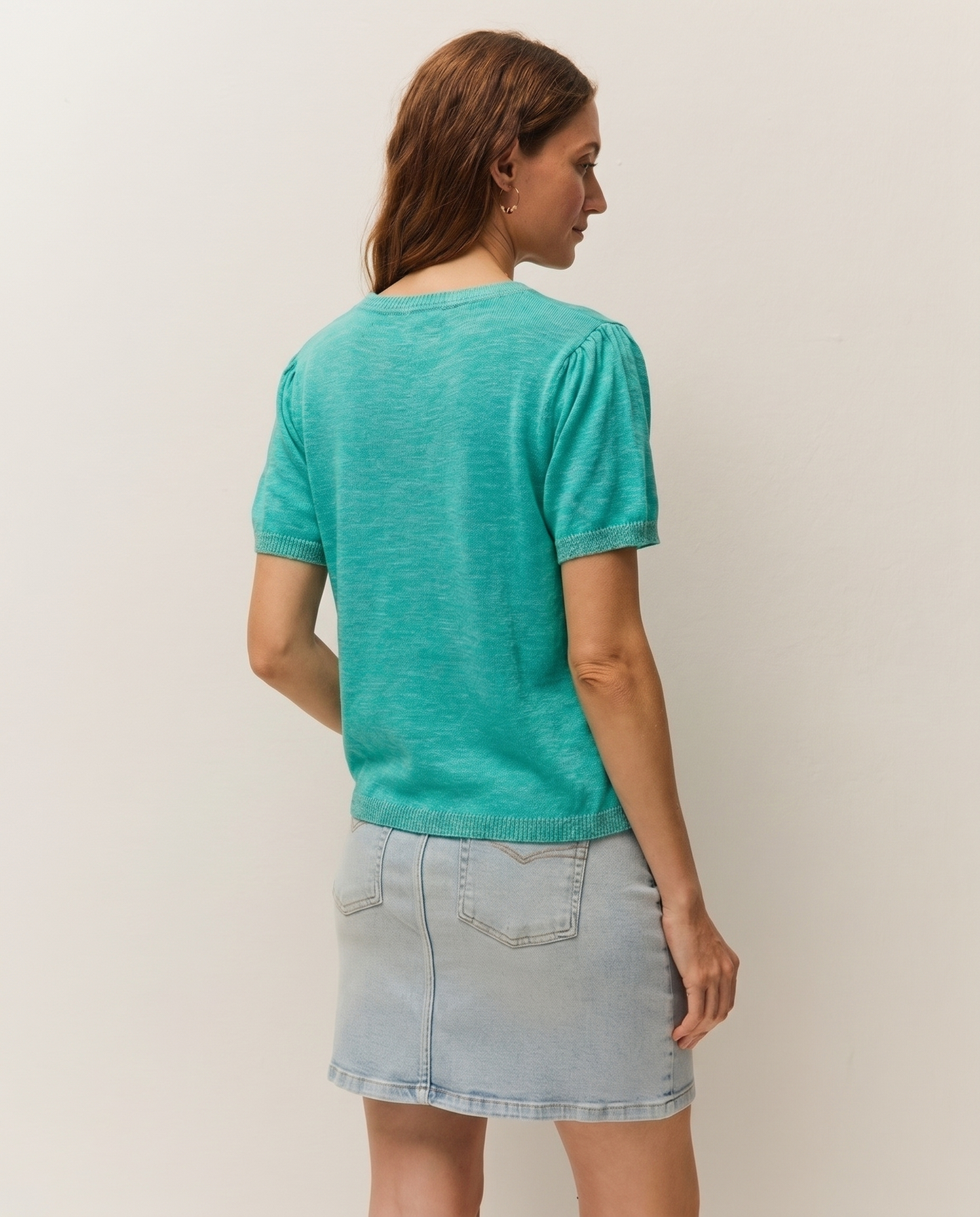 Jersey lino manga corta