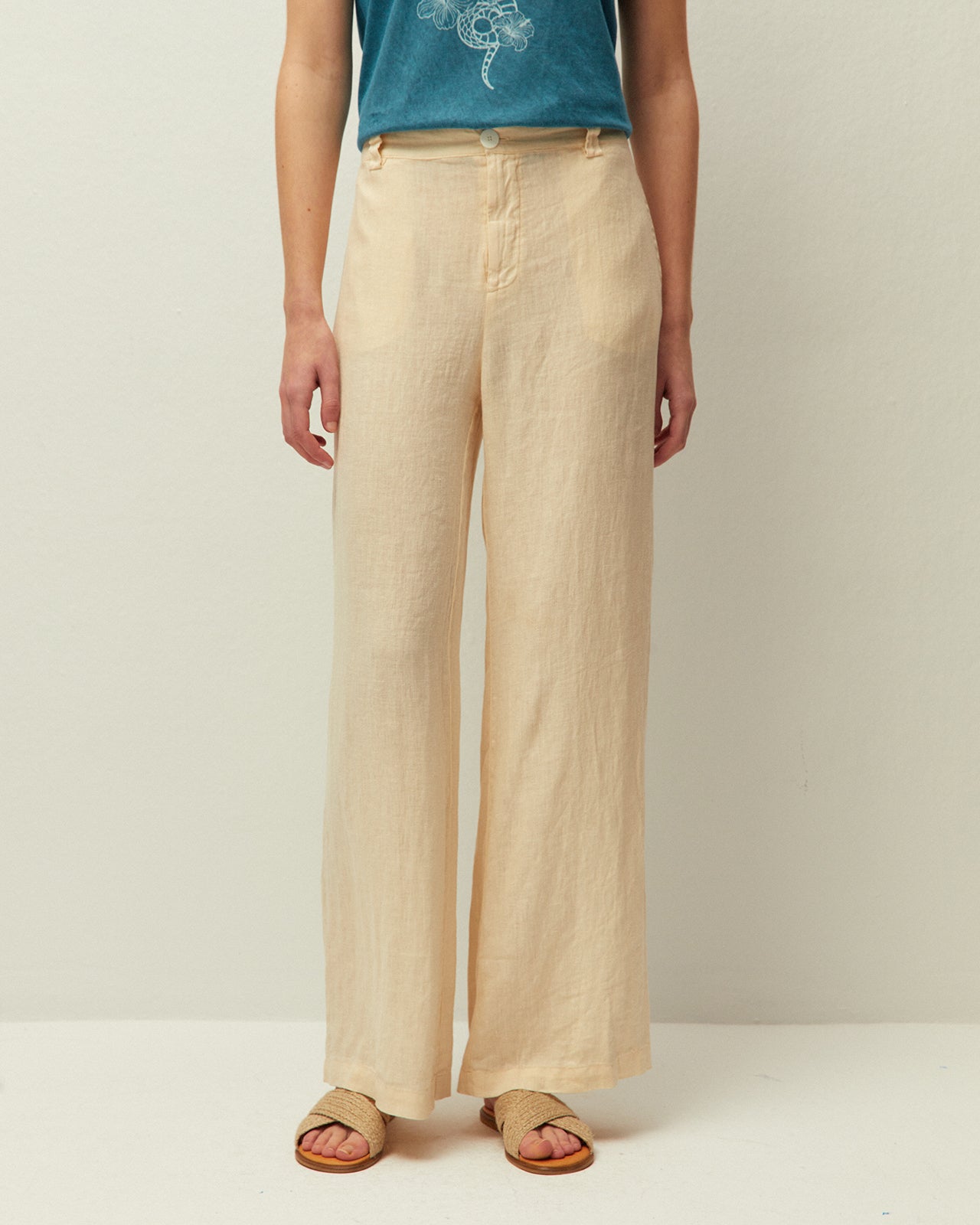 Pantalón lino