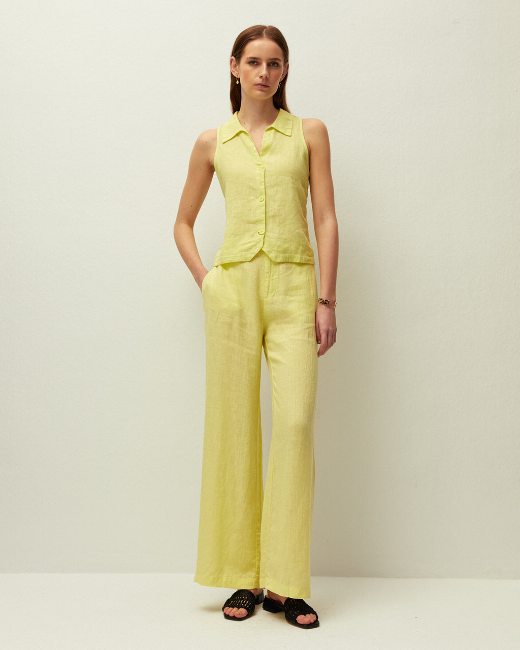 Pantalón lino