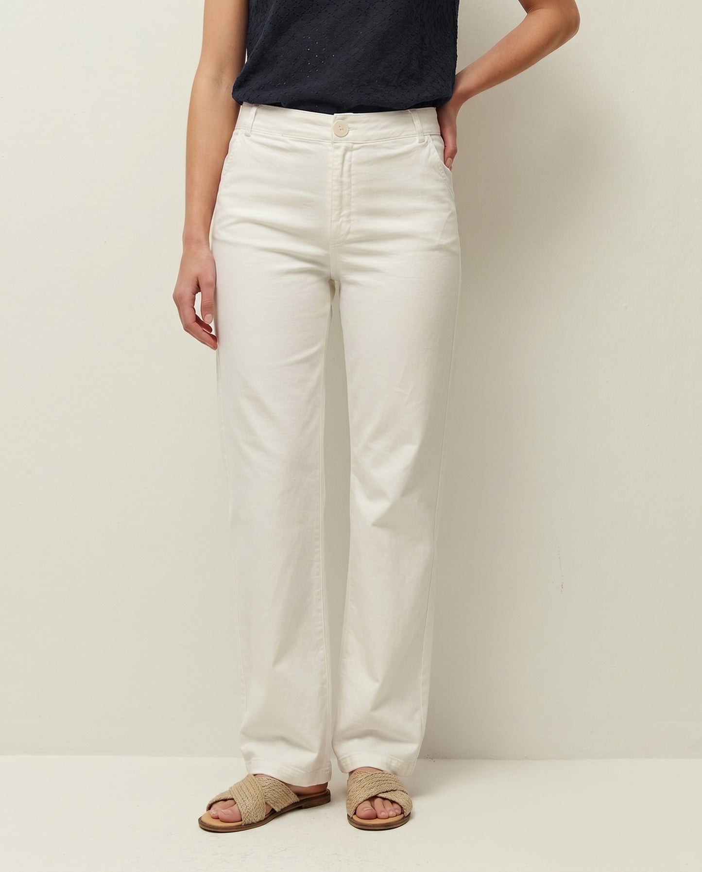 White trousers