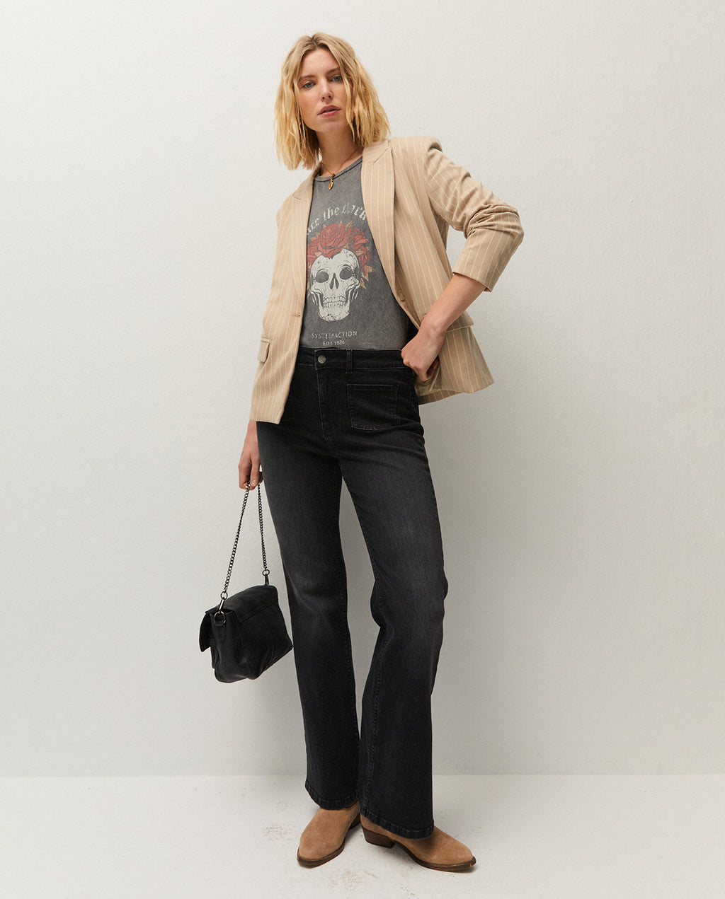 Pantalón denim bolsillos