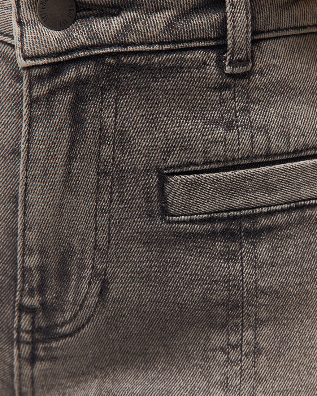 Pantalón denim nervio