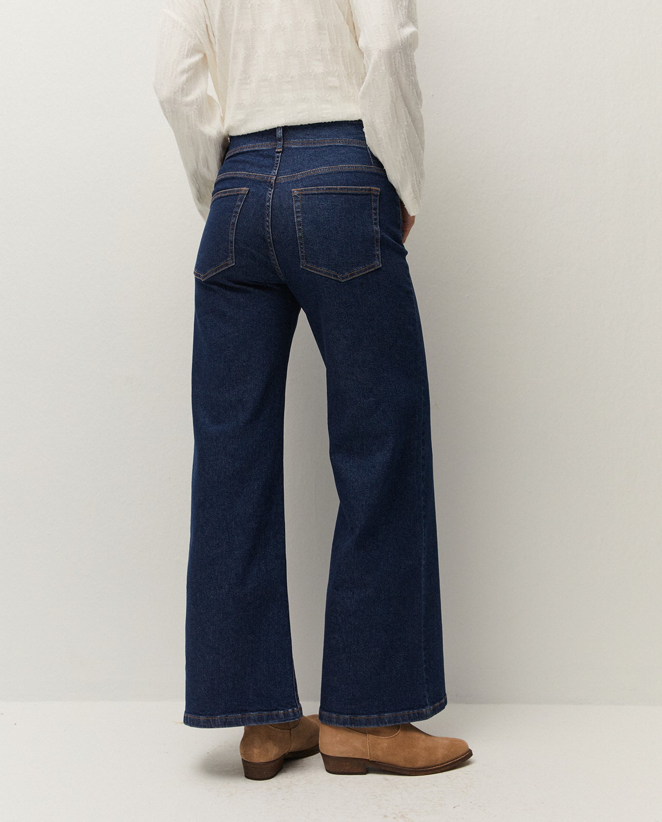 Pantalon en jean indigo