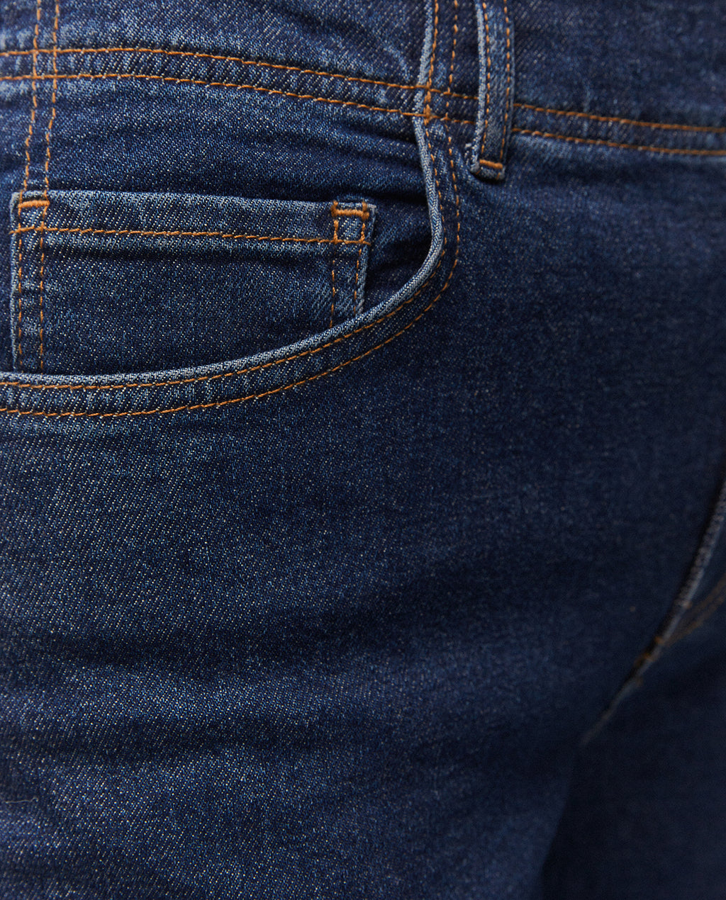 Pantalón denim índigo