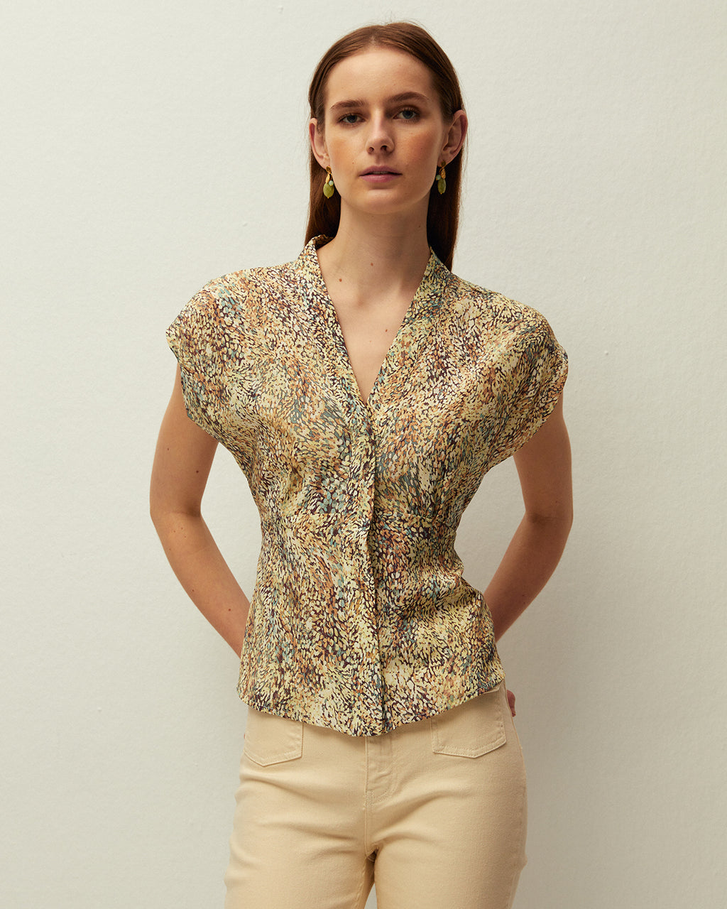Top estampado