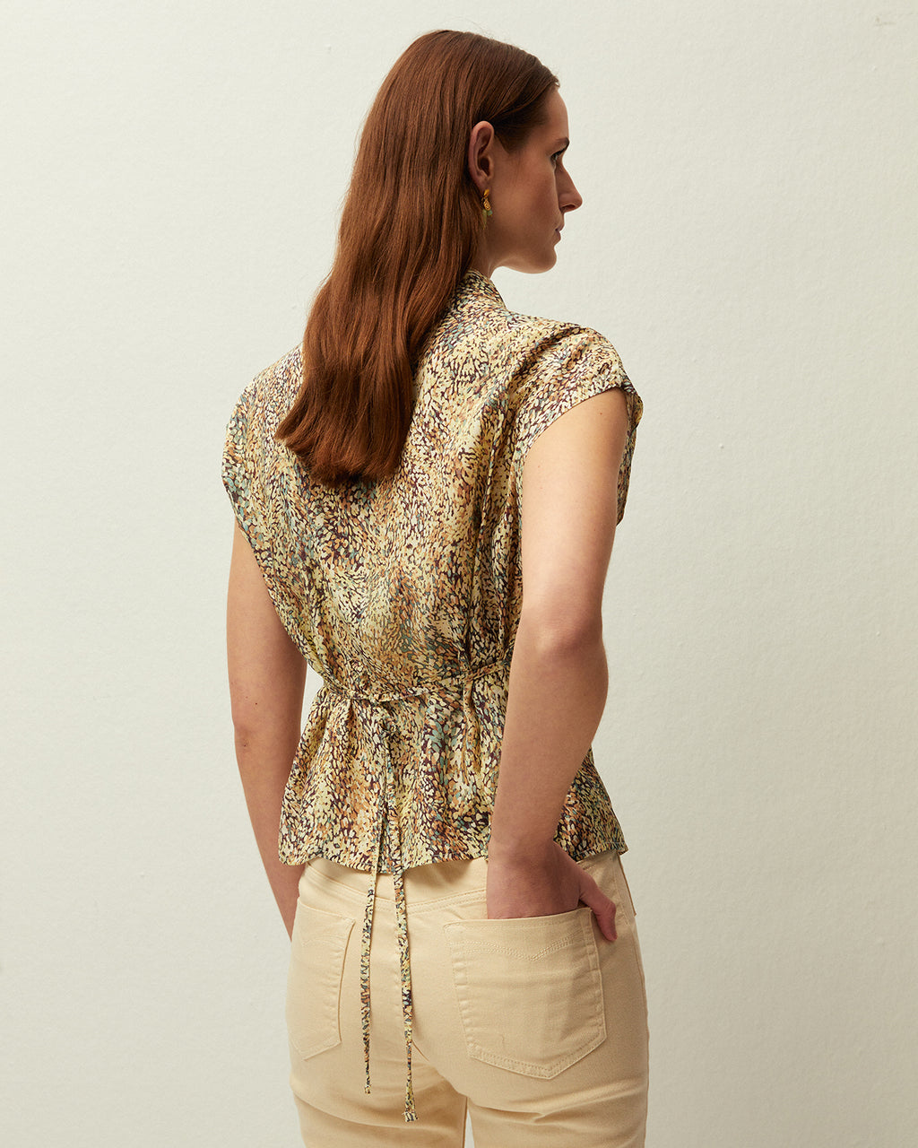 Top estampado