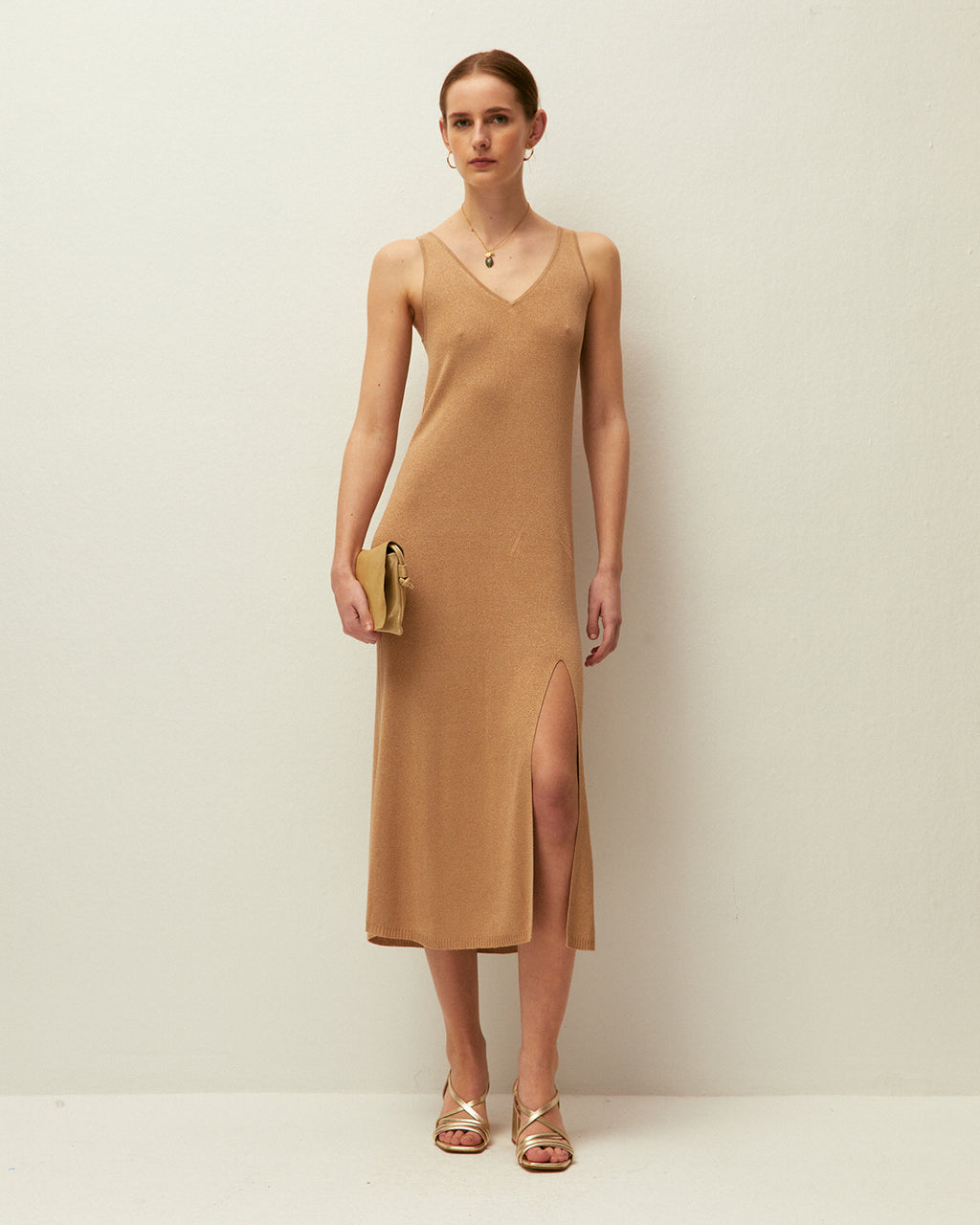 Vestido calado punto