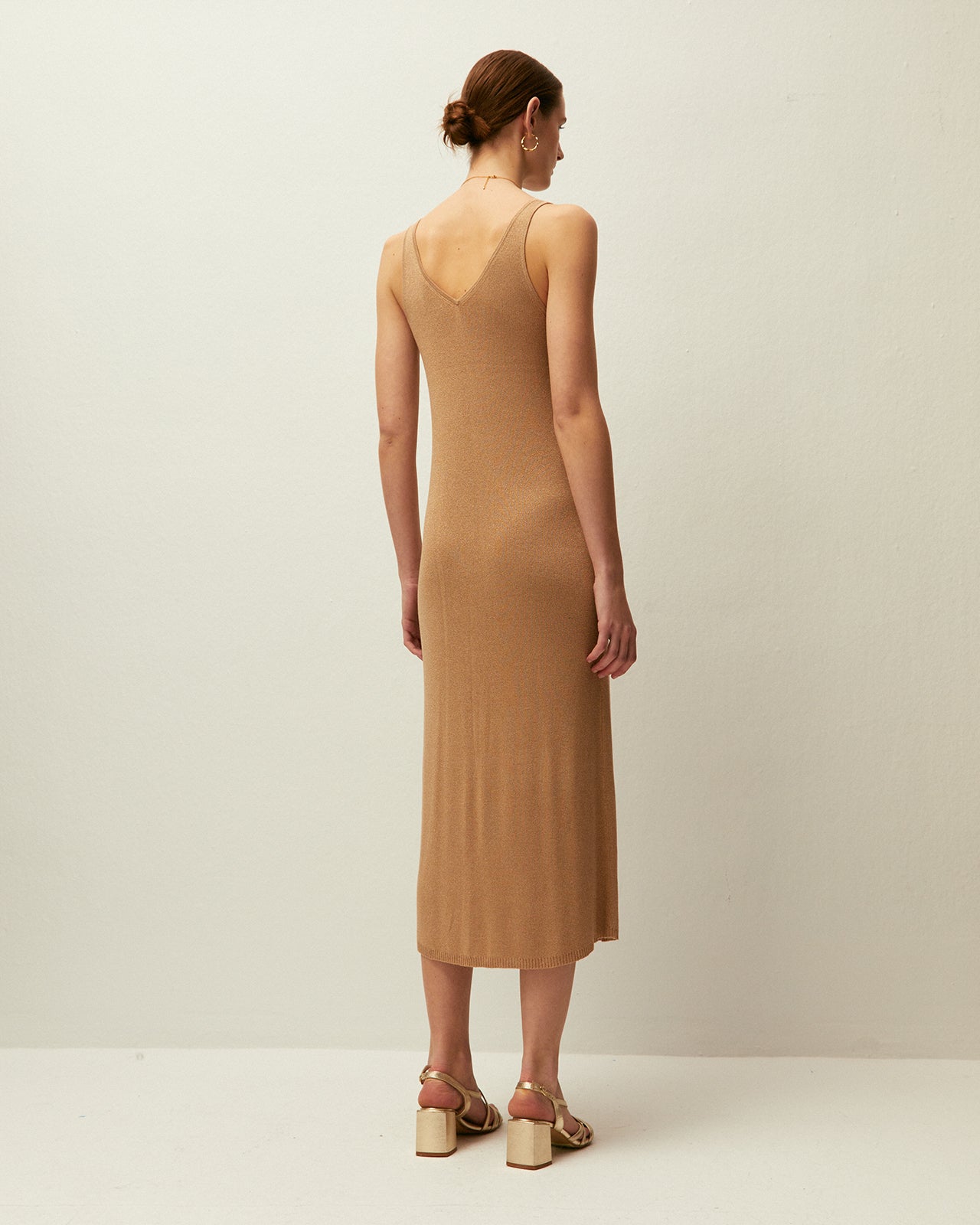 Robe ajourée en maille