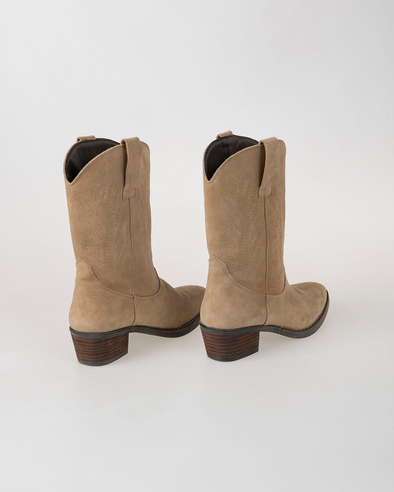 Bottes de cowboy en cuir